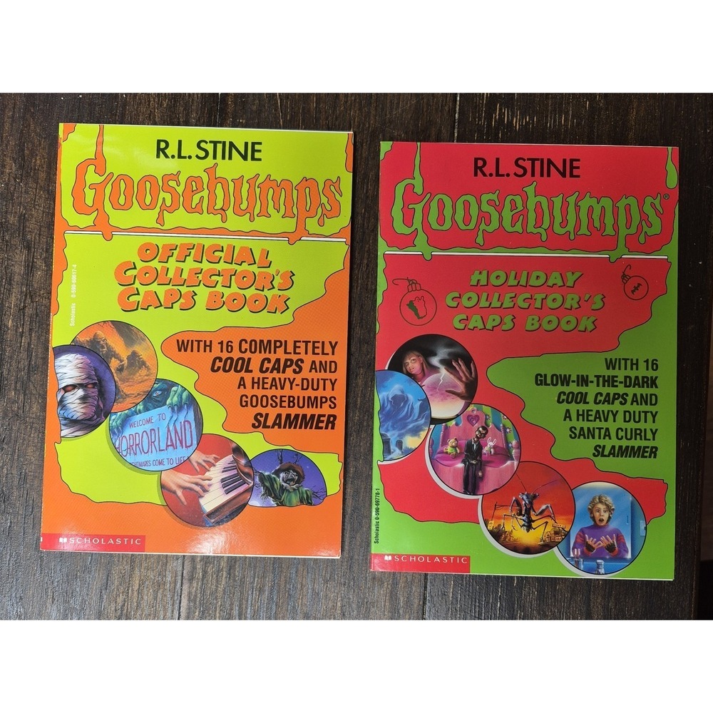 Goosebumps Collector's Cap Book & Holiday Collector's Cap Book R.L. Stine